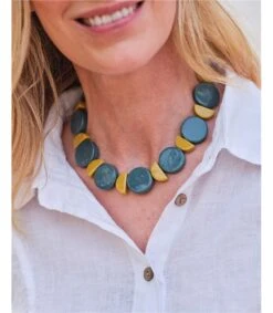 Collier De Forme Géométrique En Céramique - Femme