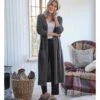 Robe De Chambre Luxueuse - Femme - Cachemire & Mérinos