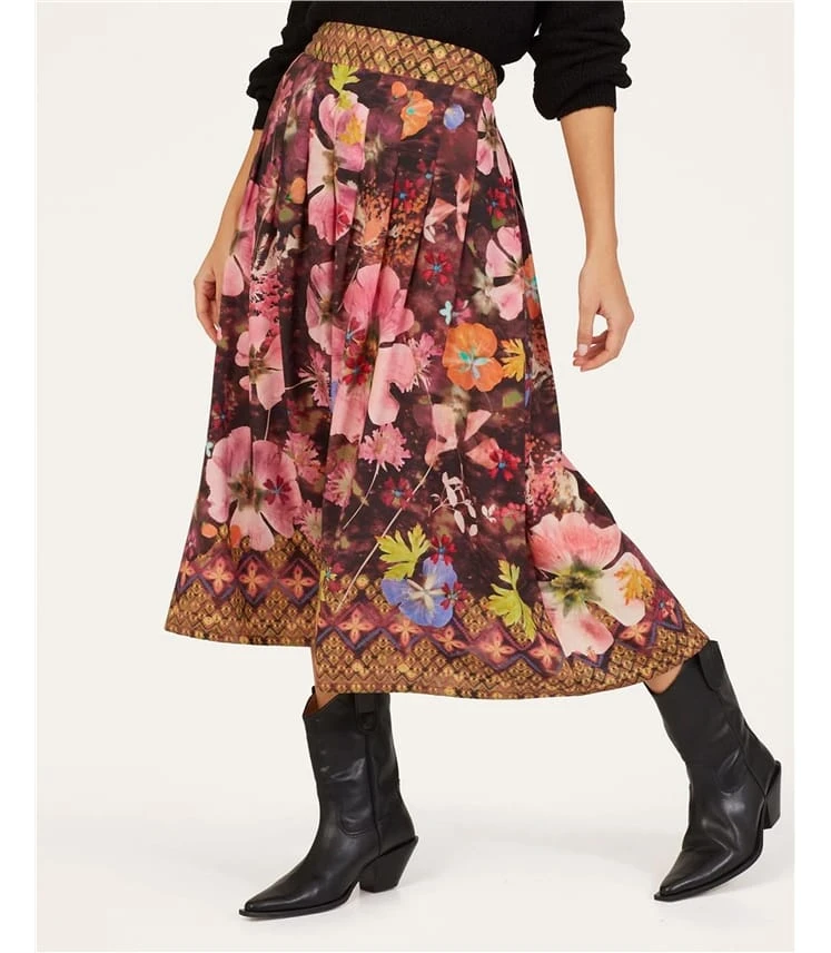 Emelia Tencel Midi Skirt 4 Emelia Tencel Midi Skirt – Image 2