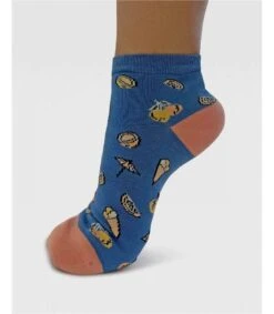 Dixie Ice Cream Chaussettes Ă La Cheville En Bambou Pour Femmes