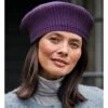 Béret Côtelé - Femme - Laine D'Agneau