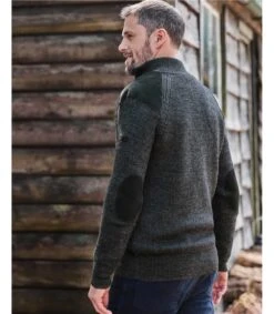 Pull Randonneur - Homme - Pure Laine -Woolovers d8e62 25359 f3 charcoal m 17