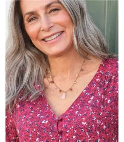 Collier En Pierres Semi-précieuses - Femme - Métal