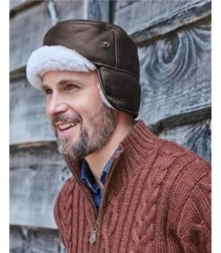Chapeau De Chasseur - Homme - Peau De Mouton