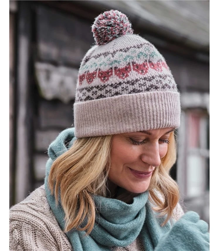 Chapeau Motif Renard - Femme 4 Chapeau Motif Renard - Femme – Image 2