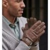 Gants En Daim Avec Sangle En Cuir - Homme 2 Gants En Daim Avec Sangle En Cuir - Homme -Woolovers e6aad 79427 p8m chestnut m 5