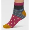 Rondel Spot And Stripe Bamboo Socks